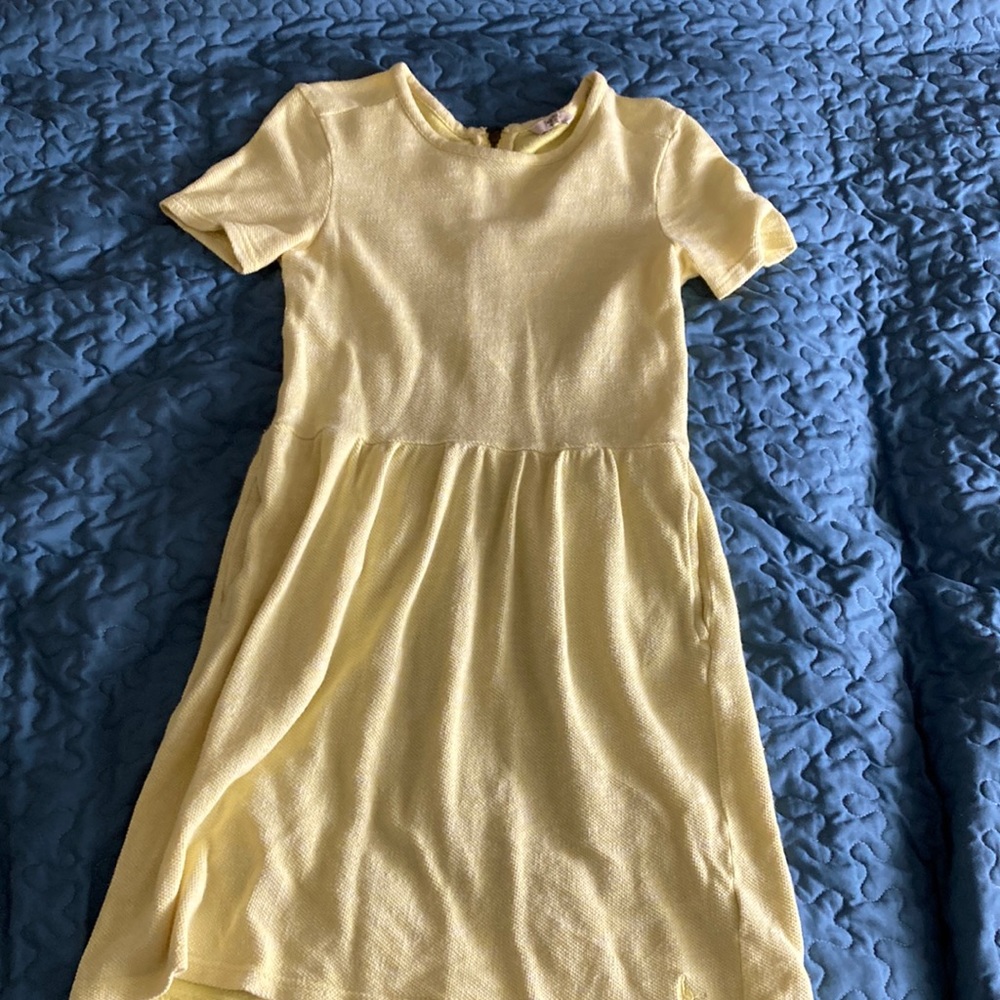 Yellow Jack Wills Short Sleeve dress Size 4
